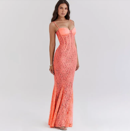 Vestido largo Ashanti