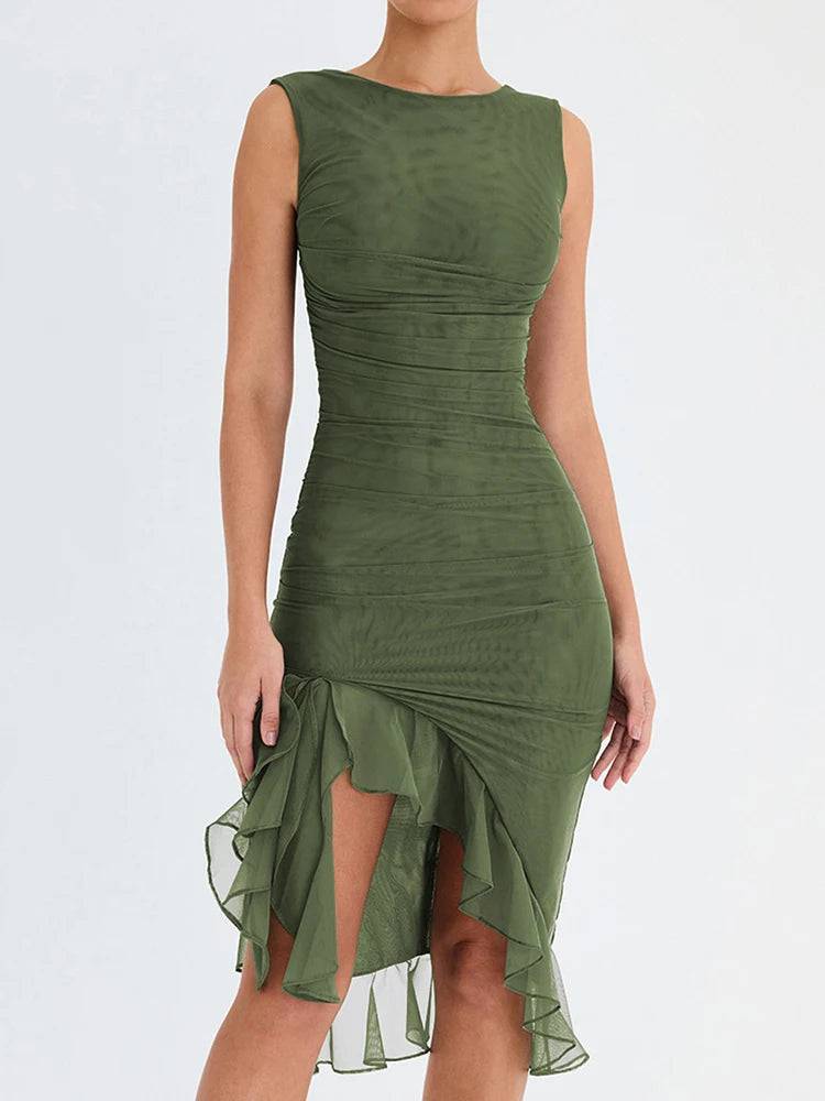 Erica Midi Dress - Livira Fashion