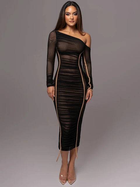 Luxe Midi Dress - Livira Fashion