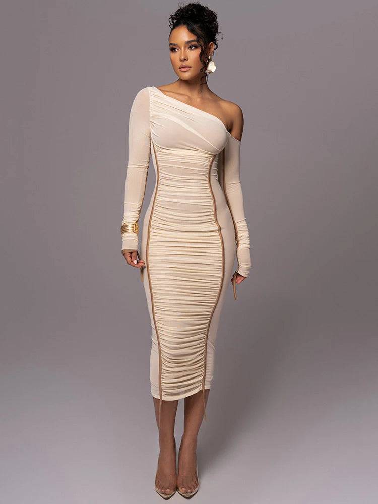 Luxe Midi Dress - Livira Fashion