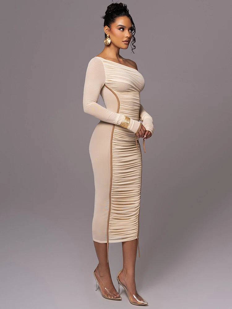 Luxe Midi Dress - Livira Fashion