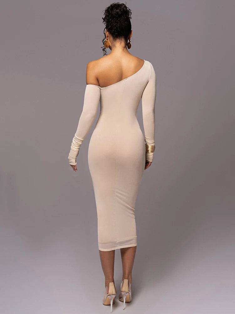 Luxe Midi Dress - Livira Fashion