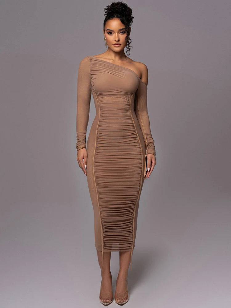 Luxe Midi Dress - Livira Fashion